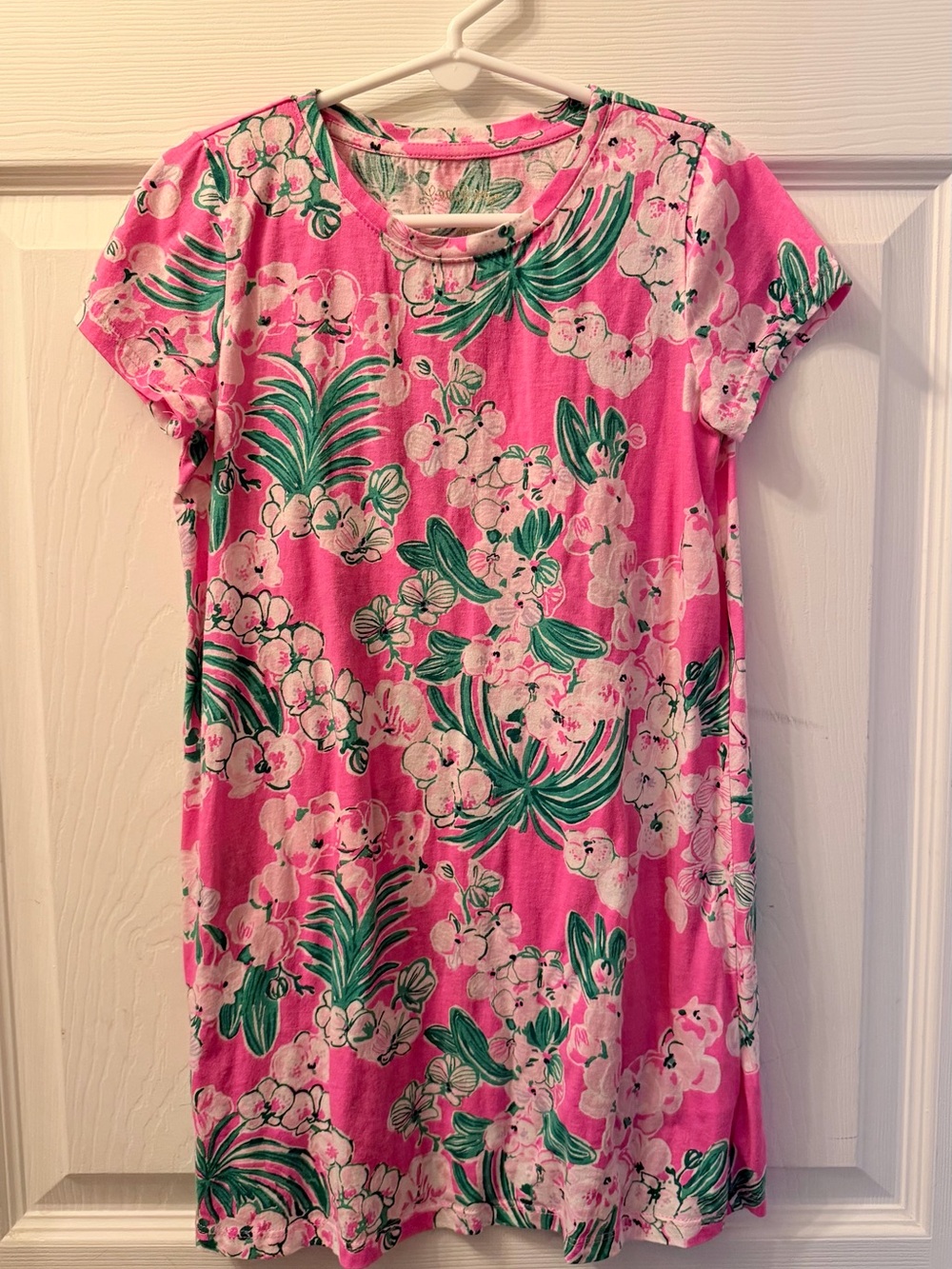 Lilly Pulitzer Pink and Green Floral Tee